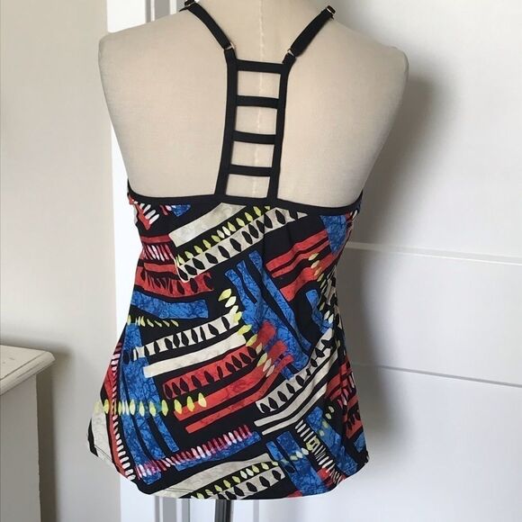 La BlancaĀ Africanā BeatāSwim Low Cut Tank Blackā8 - Picture 3 of 11